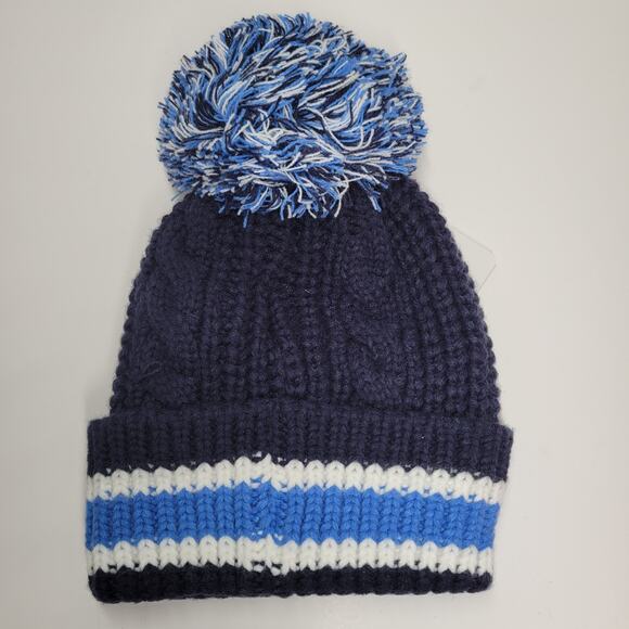 Tennessee Titans 47 women Pom Knit Beanie - Picture 2 of 3